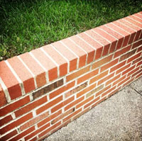 Brickwork Garden Wall South Kirkby